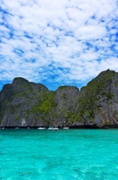 Phi Phi Island, one day trip Stock Photos