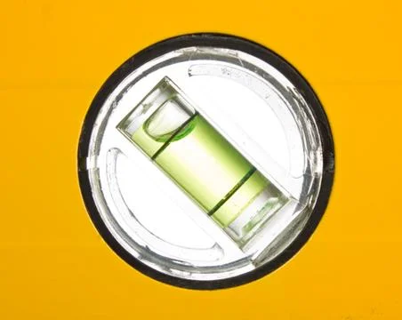 Phial of building level Foto stock