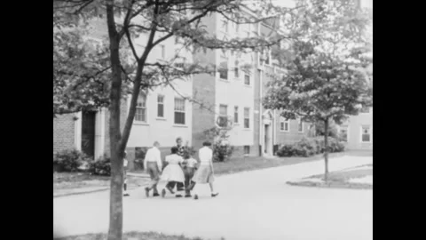PHILADELPHIA - 1958 - Real estate developer Albert Greenfield and architect Stock Footage 325217364