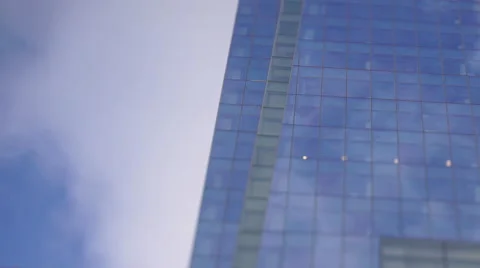 Philadelphia Comcast Building Timelapse Stock Footage 64384491