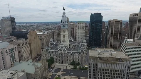 Philadelphia Downtown Video stock 70442883