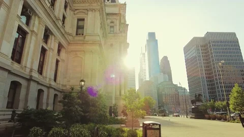 Philadelphia downtown Stock Footage 201771462