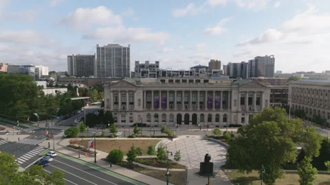 Philadelphia Library 2 Stock Footage 276848437