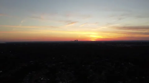 Philadelphia at Sunset 動画素材 154976372