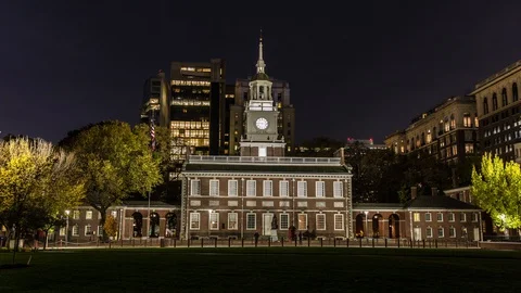 Philadelpia Independence Hall Hyperlapse Vidéo 130085009