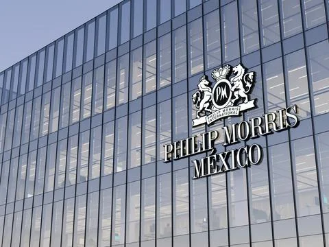 Philip Morris 스톡 일러스트