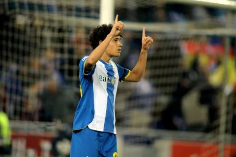 Philippe Coutinho of RCD Espanyol Stock Photos