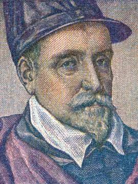 Philippe de Monte portrait Stock Photos
