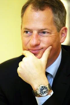 Philippe Schaus portrait Stock Photos