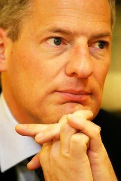 Philippe Schaus portrait Stock Photos