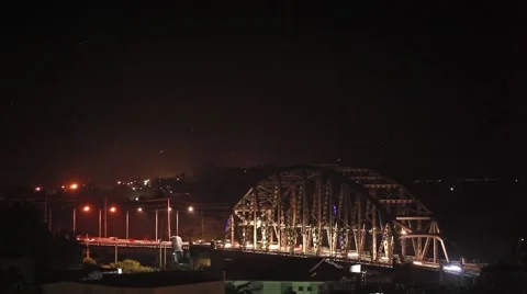 Philippine Bridge Timelapse 動画素材 43224872