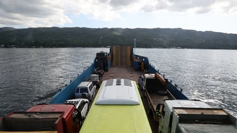 Philippine Ferry Stock Footage 125115555