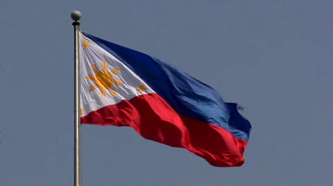 The Philippine Flag Video stock 38604977