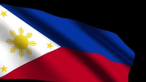 Philippine Flag Stock Footage 129911315