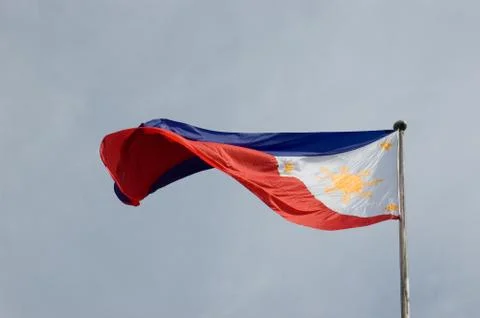 Philippine flag Stock Photos