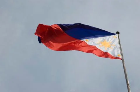 Philippine flag Stock Photos