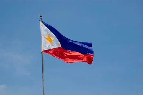 Philippine flag Stock Photos