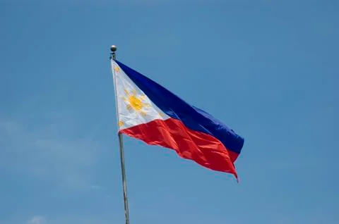 Philippine flag Stock Photos