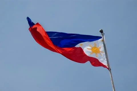 Philippine flag Stock Photos