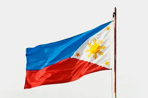Philippine flag Stock-Fotos