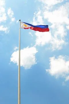 Philippine flag Stock Photos