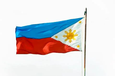 Philippine flag Foto stock