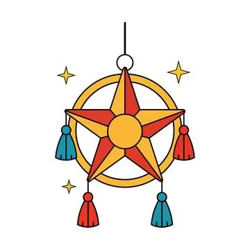 Philippine parol lantern Stock Illustration
