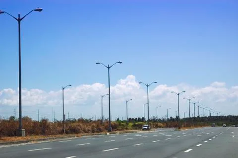 Philippine roads Foto stock