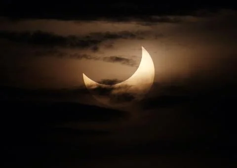 Philippines Annular Eclipse - May 2012 Stock Photos