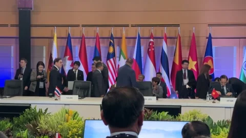 Philippines: ASEAN, India reaffirm commitment to strengthening longstandi... Stock Footage 340257968