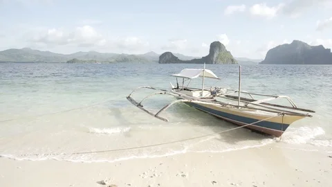 Philippines beach Stock Footage