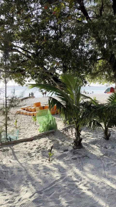 Philippines - Boracay | White Beach (4K, HDR) Stock Footage 238879934
