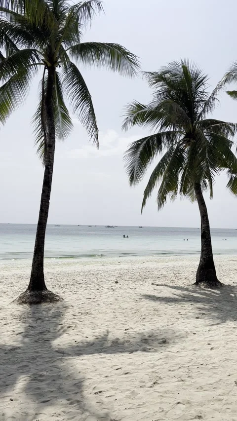 Philippines - Boracay | White Beach (4K, HDR) Stock Footage 238882279
