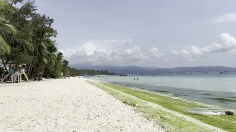 Philippines - Boracay | White Beach (4K, HDR) Stock Footage 238882280