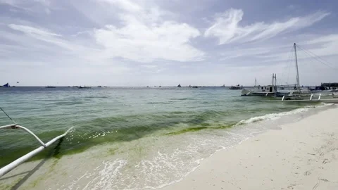 Philippines - Boracay | White Beach (4K, HDR) Stock-Footage 238891724