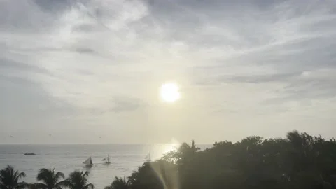 Philippines - Boracay | White Beach (4K, HDR) Stock Footage 238892312
