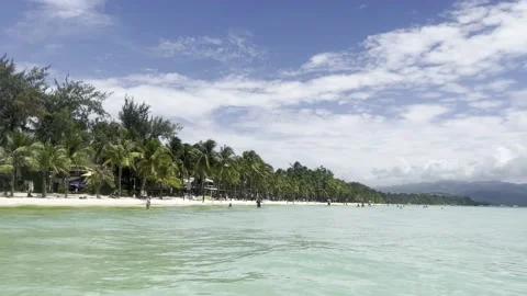Philippines - Boracay | White Beach (4K, HDR) Video stock 238894150