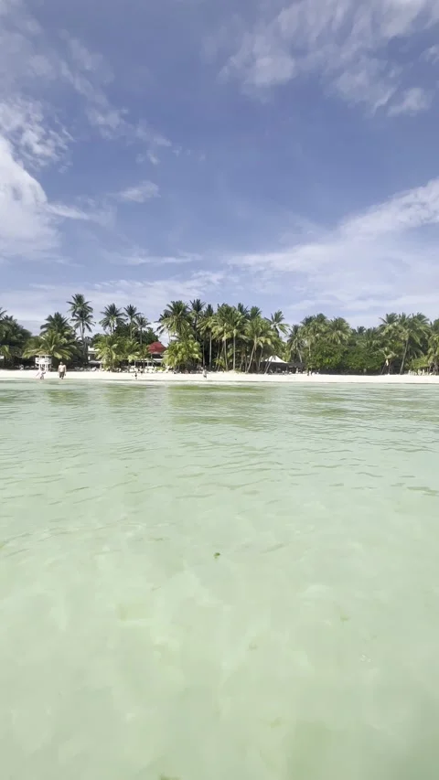 Philippines - Boracay | White Beach (4K, HDR) Video stock 238895545