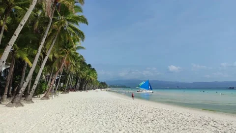 Philippines - Boracay / White Beach, Bulabog, Ilig Illigan (8K) Vídeos de archivo 238631889