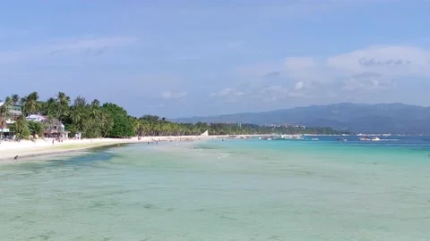 Philippines - Boracay / White Beach, Bulabog, Ilig Illigan (8K) Stock Footage 238632302