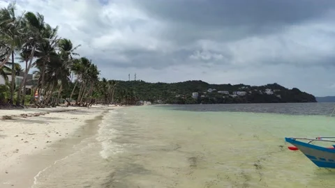 Philippines - Boracay / White Beach, Bulabog, Ilig Illigan (8K) Stock-Footage 238633892