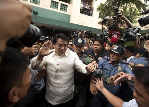 Philippines Corruption Trial - Jun 2014 Stock Photos