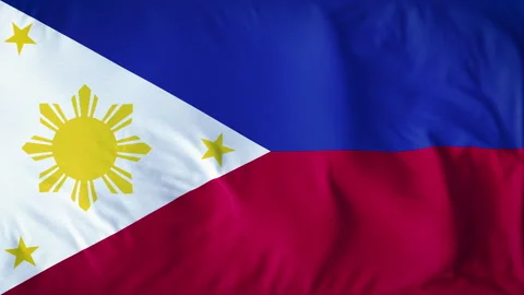PHILIPPINES COUNTRY FLAG Video stock 282395146