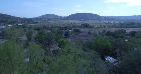 Philippines country side by drone Stock Footage 79604744