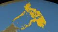 Philippines extruded. Solids. 4k or 4k+ Resolution