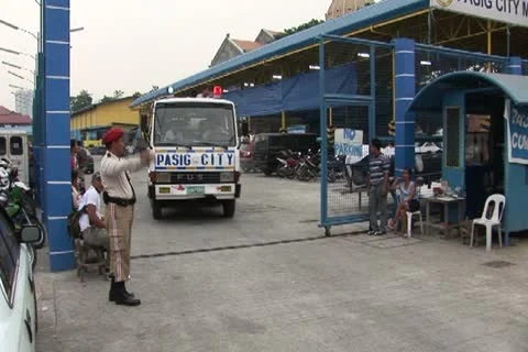 Philippines Firetruck Stock Footage 12653471