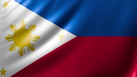 Philippines flag Video stock 326853523