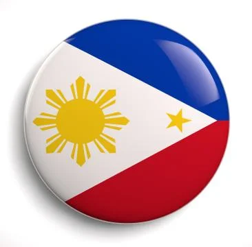 Philippines flag Stock Illustration
