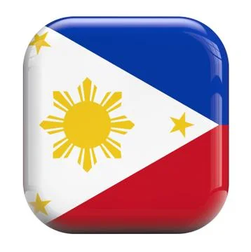 Philippines flag Stock Illustration