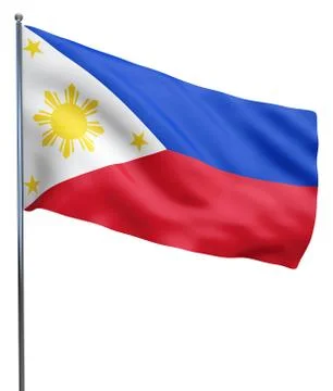 Philippines Flag Image Stock Illustration
